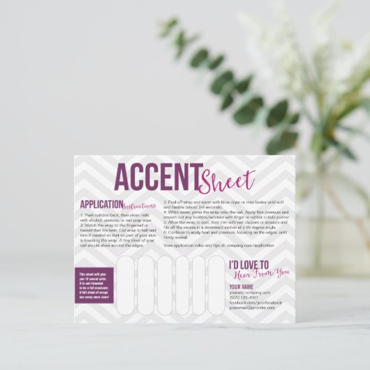 Actief blad Briefkaarten (Staand voorkant)