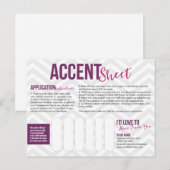 Actief blad Briefkaarten (Voorkant / Achterkant)