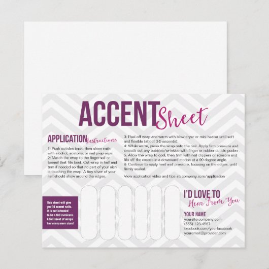 Actief blad Briefkaarten (Voorkant / Achterkant)