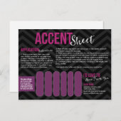 Actief blad Briefkaarten (Voorkant / Achterkant)