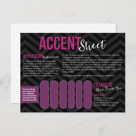 Actief blad Briefkaarten (Voorkant / Achterkant)