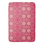 Actief decor in roze badmat (Voorkant Verticaal)