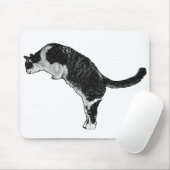 Actief Kat Bureaublad Muismat (Met muis)