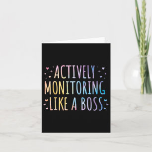 Actief monitoren als een baas staat het testen van kaart