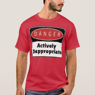 Actief ongepast - grafisch t-shirt