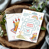 Actief spelen Verjaardagstocht, Ballonnen en Kaste Kaart