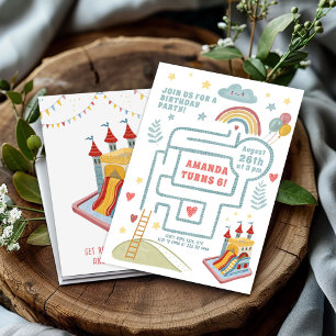 Actief spelen Verjaardagstocht, Ballonnen en Kaste Kaart