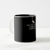 Actief Sus Premium Tweekleurige Koffiemok (Voorkant links)