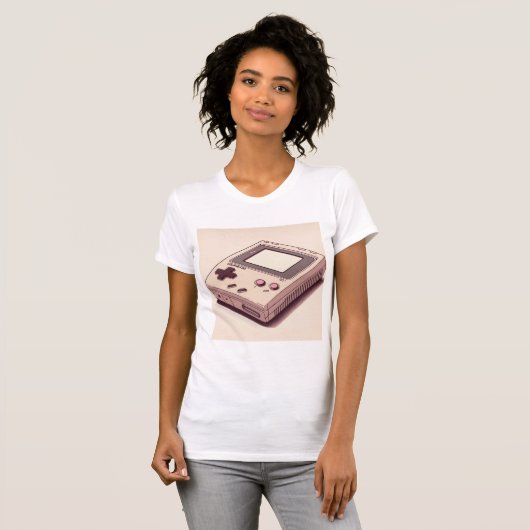 Actief T-shirt voor spelconsole (Voorkant volledig)