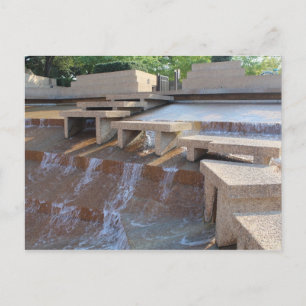 Actief waterzwembad - Fort Worth Water Garden # 12 Briefkaart