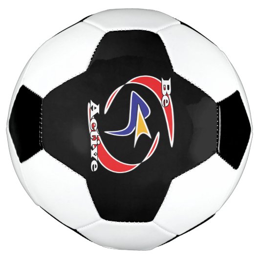 Actief zijn voetbal (Gedraaid)