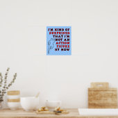 Actiefiguur Verrassend Grappige Poster (Keuken)