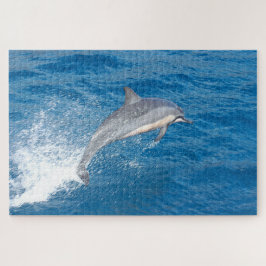 Actiefoto van dolfijnenspringen op Hawaï Legpuzzel