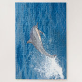Actiefoto van dolfijnenspringen op Hawaï Legpuzzel (Verticaal)