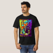 Actiegericht: De Creatieve Kraak: Sphynx Kat Ed T-shirt (Voorkant volledig)