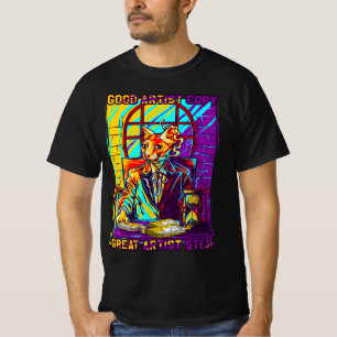 Actiegericht: De Creatieve Kraak: Sphynx Kat Ed T-shirt