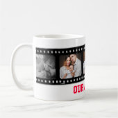 Actieheld Dad 5 foto's filmstrip mok (Links)