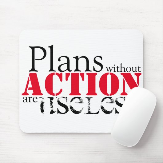 Actieplan Mousepad Muismat (Met muis)