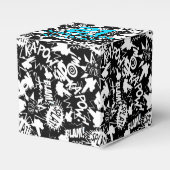 Acties in het stripboek bedankdoosjes (Voorkant Zijde)