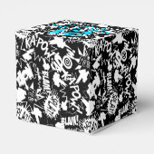 Acties in het stripboek bedankdoosjes (Achterkant)