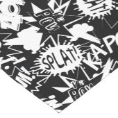 Acties in het stripboek korte tafelloper (Hoek)