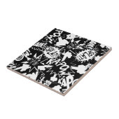 Acties in het stripboek tegeltje (Zijkant)