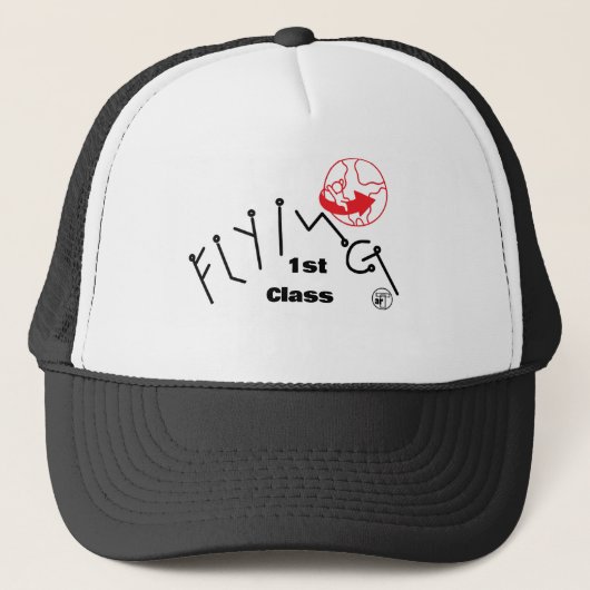 Acties voor Elfabetz - Flying 1st Class Trucker Pet (Voorkant)