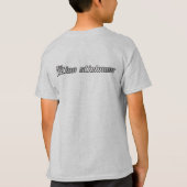 Actiestickmen T-shirt (Achterkant)