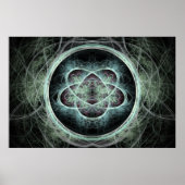 actieve atomen poster (Voorkant)