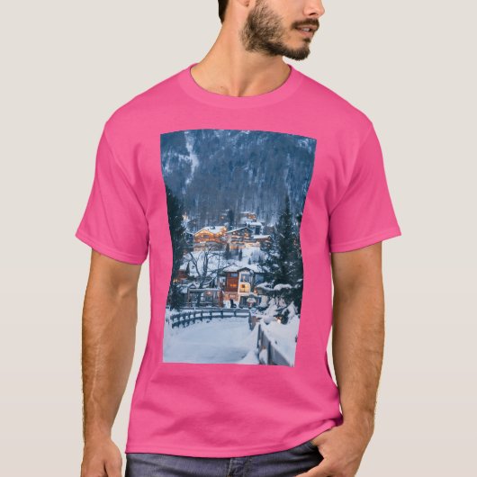 actieve berg t-shirt (Voorkant)