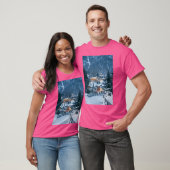 actieve berg t-shirt (Unisex)