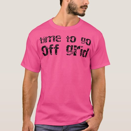 Actieve bergen 's nachts t-shirt (Voorkant)