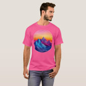 actieve bergen t-shirt (Voorkant volledig)
