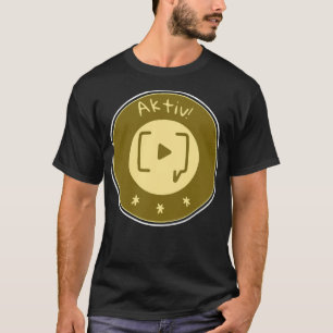 Actieve bibi- en tina-paarden t-shirt
