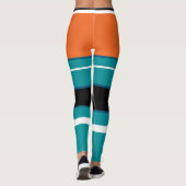 Actieve broek MID "TEAMKLEUR #22" Leggings (Achterkant)