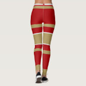 Actieve broek SHORTY "TEAM KLEUR #9" Leggings (Achterkant)