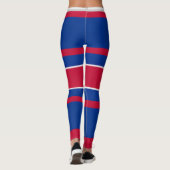 Actieve broek SHORTY "TEAMKLEUR #10" Leggings (Achterkant)