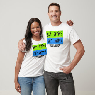 Actieve en blijvende prestaties t-shirt