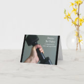 Actieve en Inspirerend verjaardag Kaart (Gele Bloem)