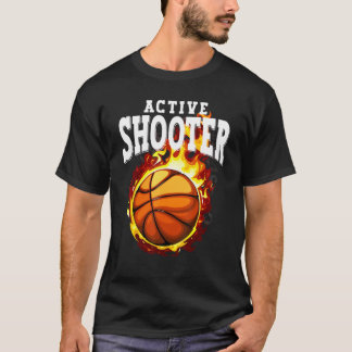 Actieve injector voor Basketball-Mannen Vrouwen T-shirt