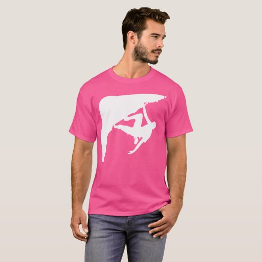 actieve klimmer t-shirt (Voorkant volledig)