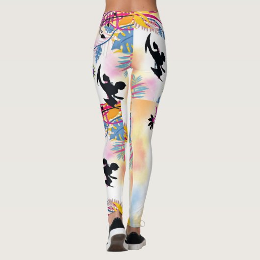 actieve leggings draag (Achterkant)