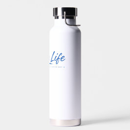 Actieve Leven Beweging Je Lichaam Motiverende Fitn Waterfles