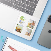 Actieve Mannen Sticker (Laptop met iPhone)