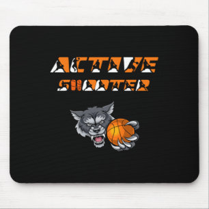 Actieve Schutter Basketbal 1 Muismat