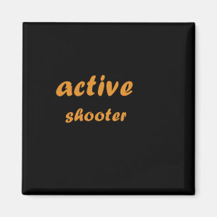 Actieve schutter basketbal 4 magneet