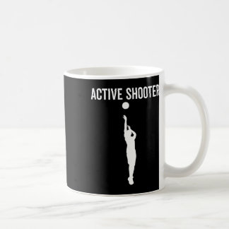 Actieve Schutter Bysketbyll Fun Sport Lover Humor  Koffiemok