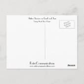 Actieve service op land en Zee Briefkaart (Achterkant)