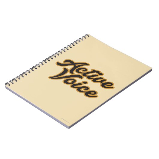 Actieve stem notitieboek (Linkerzijde)