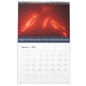 Actieve vulkanen op het schiereiland Kamchatka Kalender (Feb 2027)
